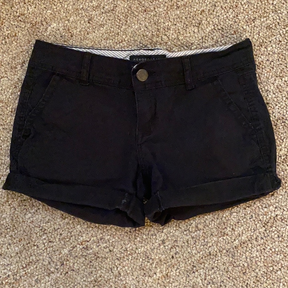 Aero Black Shorts